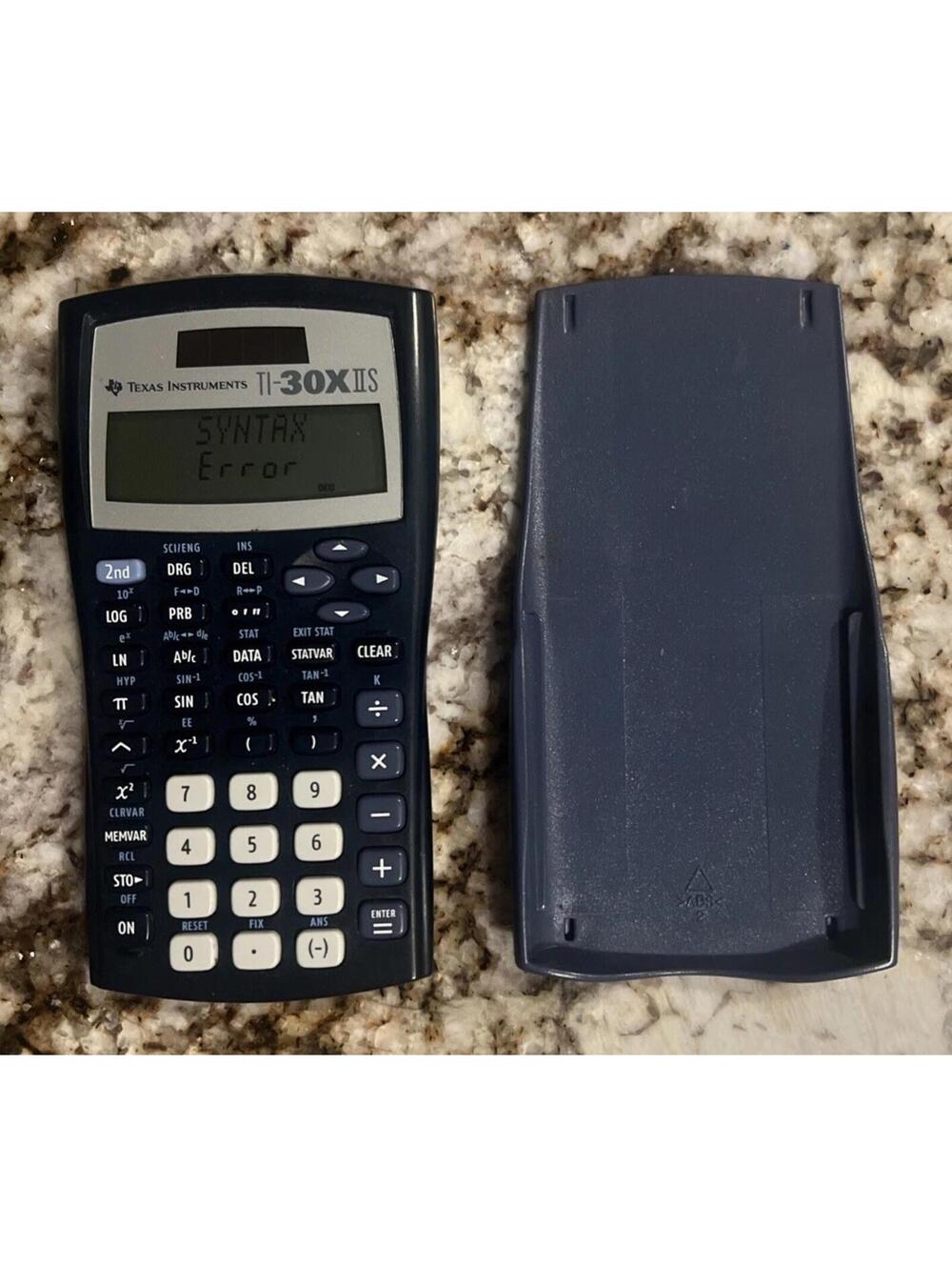 Very Good! - Texas Instruments Ti-30xiis Scientific Calculator - Works Great!